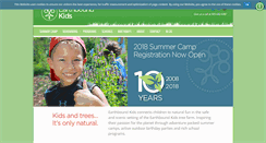 Desktop Screenshot of earthboundkids.ca